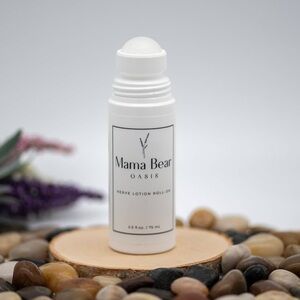 Mama Bear Nerve Support Magnesium Menthol Aloe Vera Gentle Non-Greasy Roll On